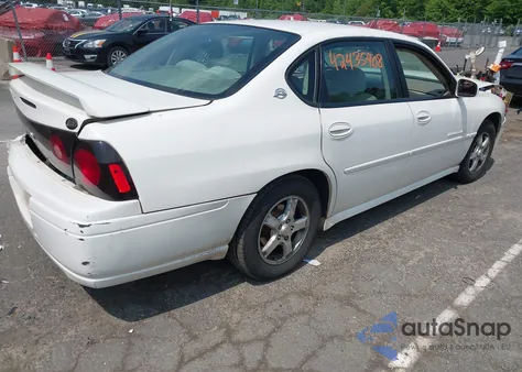 2004 Chevrolet Impala Ls from USA, damaged, VIN 2G1WH52K449461527